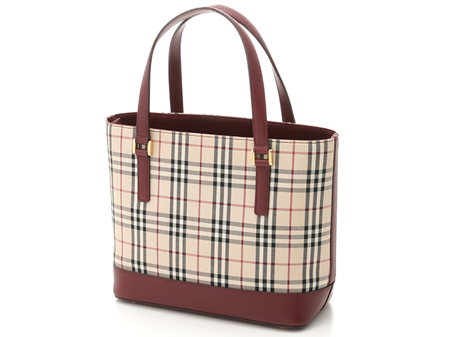 BURBERRY ノバチェック トートバッグ 6256 | bjland.ws