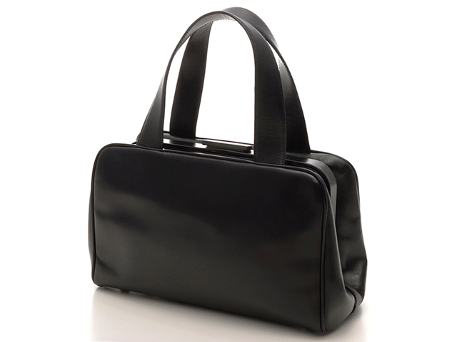 PRADA プラダ ハンドバッグ ダレスバッグ ブラック カーフ 【205 PRADA プラダ ハンドバッグ ダレスバッグ ブラック カーフ 【205