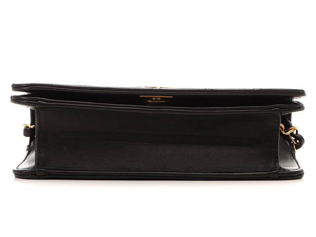 CHANEL シャネル プッシュロックチェーンショルダー ブラック