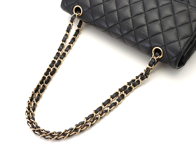 CHANEL シャネル マトラッセ ダブルフラップ チェーンショルダーバッグ