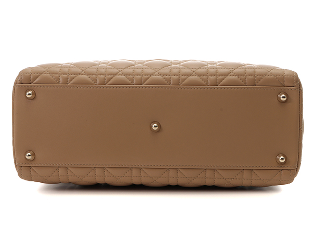 ディオール ハンドバッグ ベージュ Dior ディオール ハンドバッグ マクロカナージュ トゥジュール