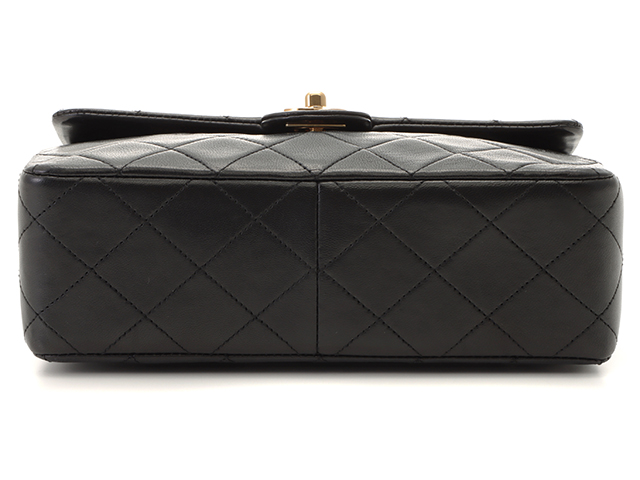 CHANEL シャネル ミニマトラッセチェーンショルダー ブラック ゴールド