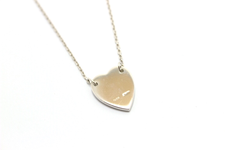 Gucci グッチ ハート ネックレス シルバー 460 の購入なら 質 の大黒屋 公式