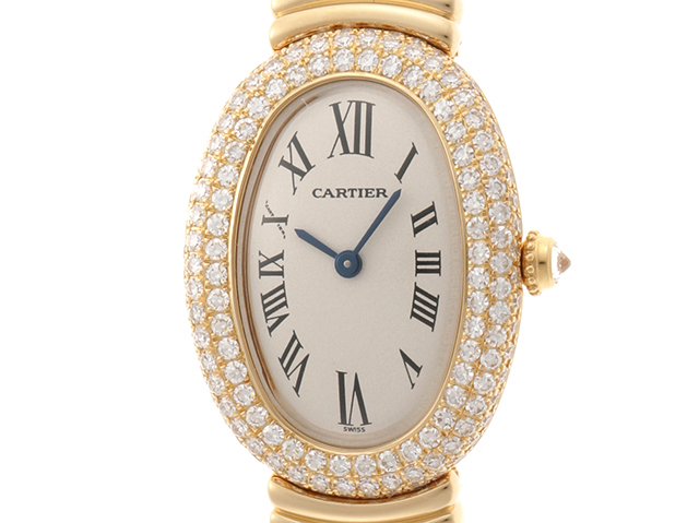 Cartier カルティエ ベニュワール 時計 レディース K18イエロー 