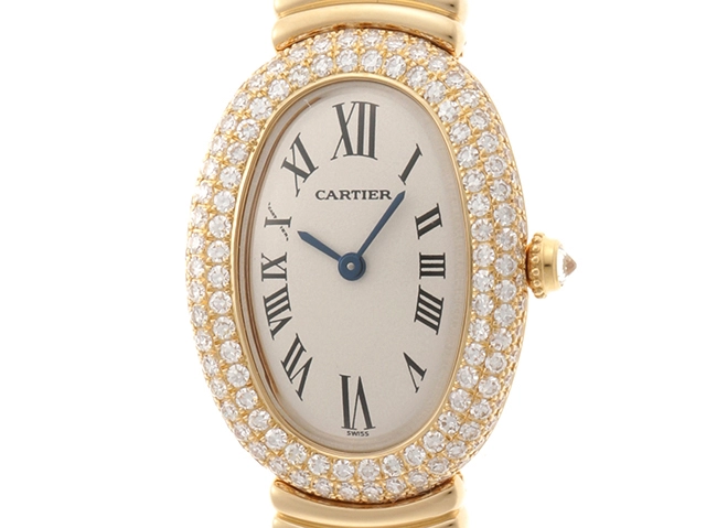Cartier カルティエ ベニュワール 時計 レディース K18イエロー ...