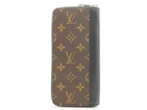 LOUIS VUITTON ルイ・ヴィトン ジッピーウォレット・ヴェルティカル ラウンドファスナー長財布 モノグラム・マカサー M60109【434】  の購入なら「質」の大黒屋（公式）