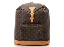 ルイ ヴィトン モノグラム モンスリGM M51135 リュックサック バックパック バッグ LV 0167  LOUIS VUITTON