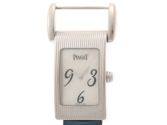 PIAGET ピアジェ 時計 ミスプロトコール 5321 シェル文字盤 750 K18WG