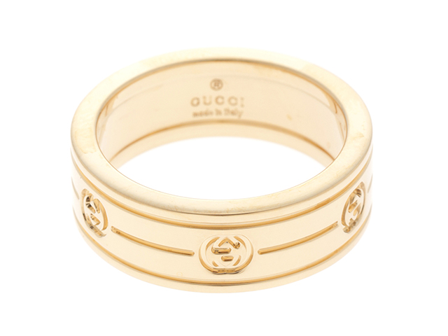 GUCCI グッチ GGアイコンリング YG(イエローゴールド) 8.8g #11