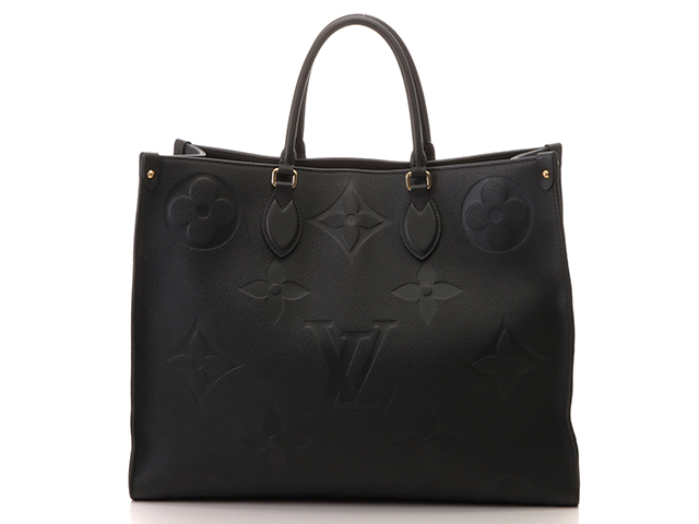 LOUIS　VUITTON　ルイヴィトン　オンザゴーGM　モノグラム・アンプラント ノワール　M44925【472】RK