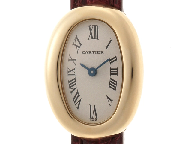 Cartier カルティエ ミニベニュワール W1510956 アイボリー YG/革 