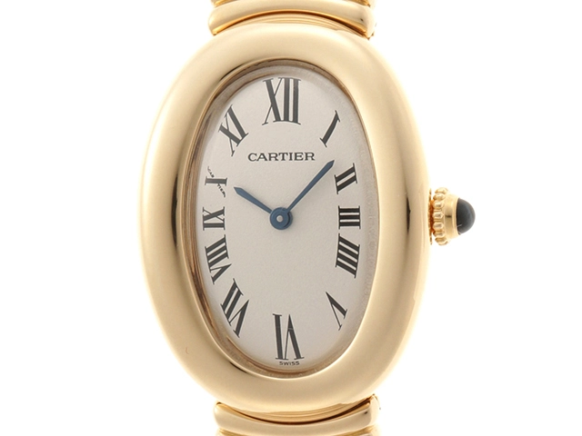 Cartier カルティエ ベニュワール アイボリー YG レディース クォーツ ...