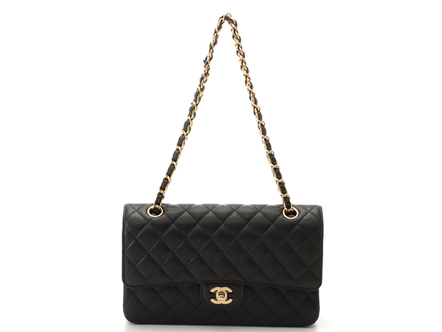 CHANEL シャネル A01112 マトラッセWフラップチェーンショルダー