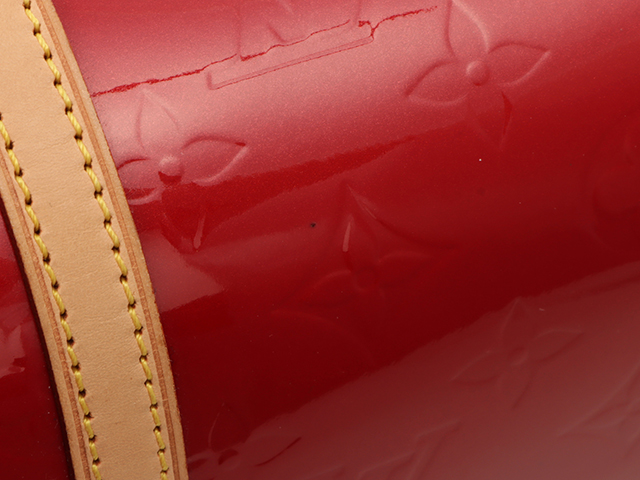LOUIS VUITTON ルイヴィトン ベッドフォード M91986 ヴェルニ ポムダムール ハンドバッグ 【435】 image number 5