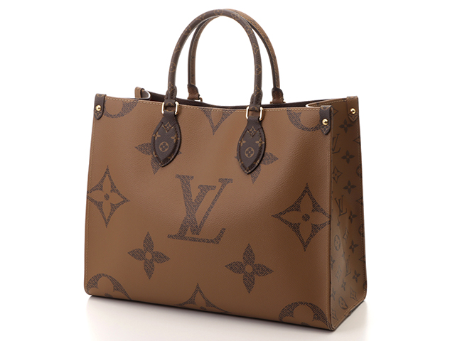 新品同様　Louis Vuitton オンザゴーMM LOUIS VUITTON ルイヴィトン M46466 LV×YK オンザゴーMM