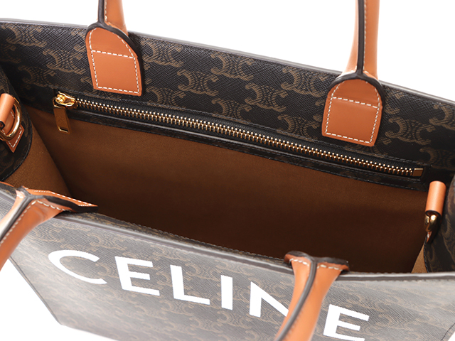 CELINE セリーヌ トリオンフ バーティカルカバスモール トートバッグ