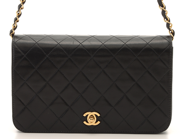CHANEL シャネル マトラッセ フルフラップ チェーンショルダー  