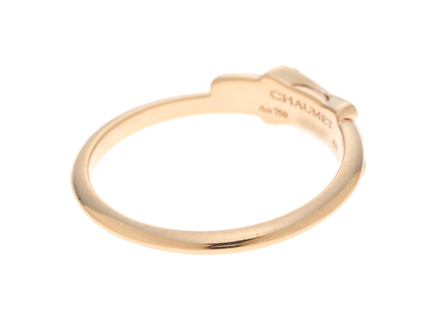 CHAUMET ショーメ リアンコレクション ジュ ドゥ リアン リング 指輪 K18ピンクゴールド ダイヤモンド 1.9g 082218