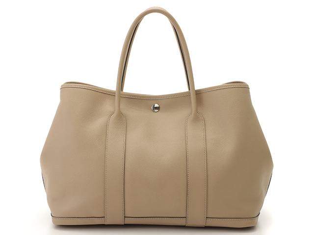 HERMES エルメス ガーデンパーティPM トートバッグ トレンチ