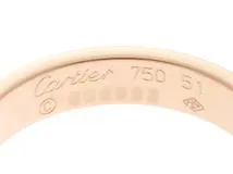 Cartier カルティエ リング 指輪 ミニラブR ピンクゴールド K18PG 51号