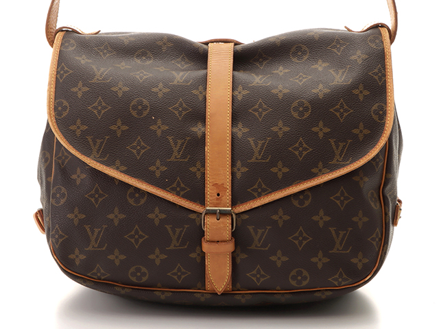 LOUIS VUITTON　ルイヴィトン　ソミュール35　ショルダーバッグ　モノグラム　M42254　【437】