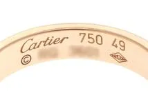 Cartier カルティエ リング 指輪 ミニラブリング ピンクゴールド K18PG