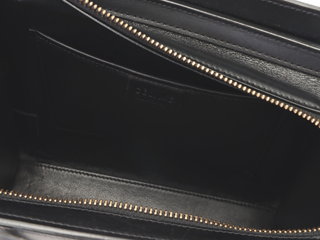 CELINE セリーヌ ラゲージ ナノ 2wayハンドバッグ ショルダー CELINE セリーヌ ラゲージ ナノ 2wayハンドバッグ ショルダー