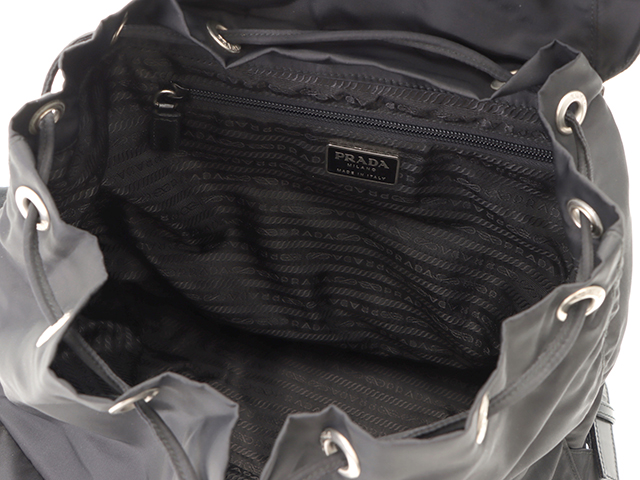 PRADA プラダ リュックサック バックパック ナイロン ブラック B2811
