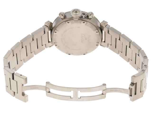 Cartier カルティエ 時計 パシャC クロノグラフ W31048M7 自動