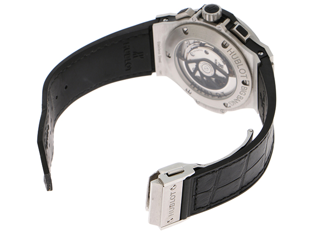 HUBLOT ウブロ アエロバン スチール ダイヤベゼル ラグダイヤ