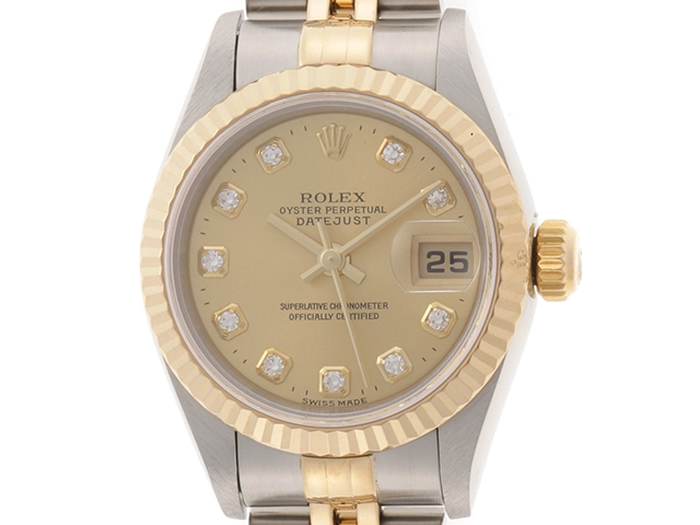 P番 ROLEX ロレックス 時計 デイトジャスト 79173G SS/YG ステンレス