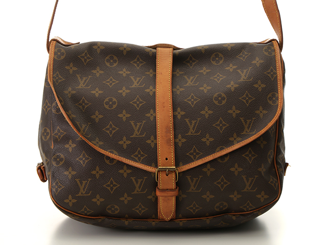 贅沢品 ルイヴィトン VUITTON LOUIS モノグラム 【472 ソミュール35 バッグ