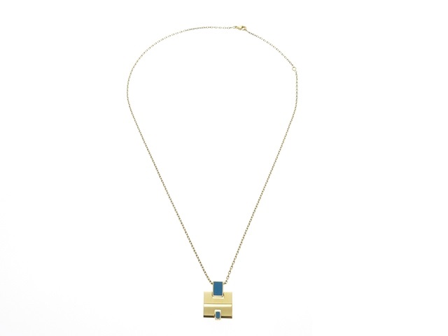 HERMES アイリーン Hermes Eileen Earrings (White/Gold) | Rent Hermes jewelry