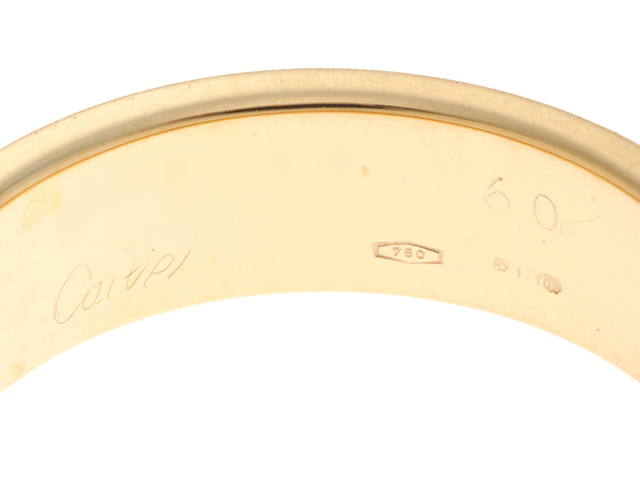 Cartier カルティエ ラブリング 指輪 K18YG イエローゴールド 60号 ...