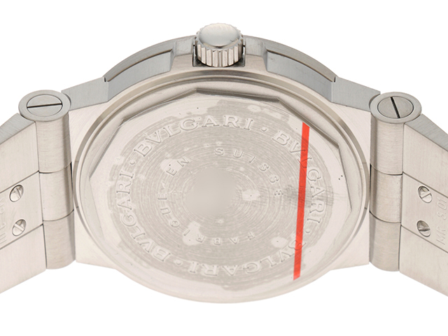 BVLGARI ブルガリ ディアゴノ スポーツ LCV35S ブラック ダイヤ