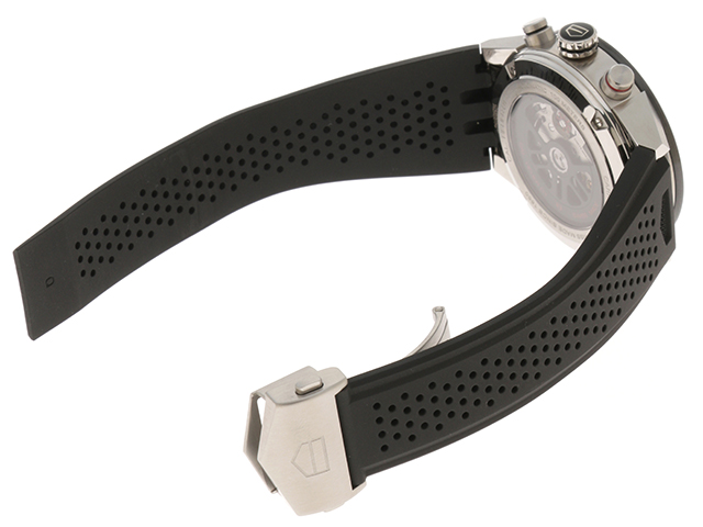 TAG HEUER タグホイヤー カレラ ホイヤー CAR201Z-0 ラバー/SS 自動