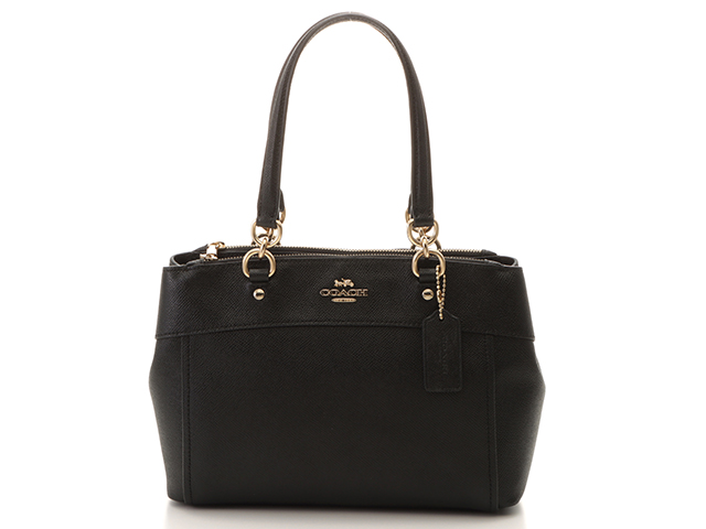 COACH 2WAYショルダーバッグ ブラック レザー【435】 の購入なら