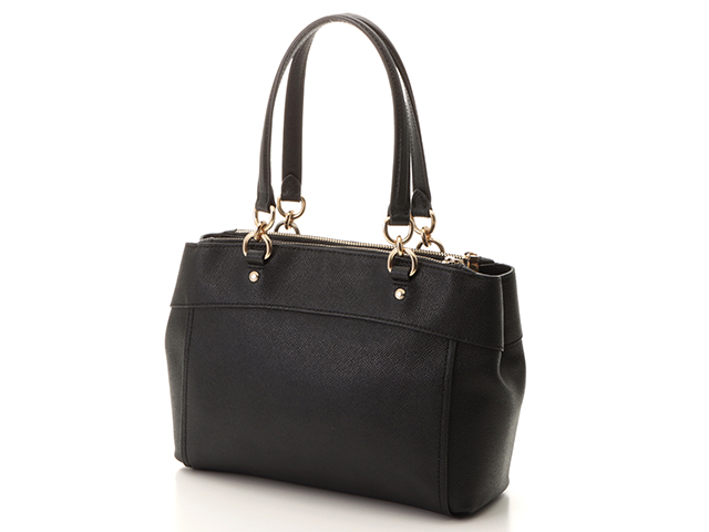 COACH 2WAYショルダーバッグ ブラック レザー【435】 の購入なら