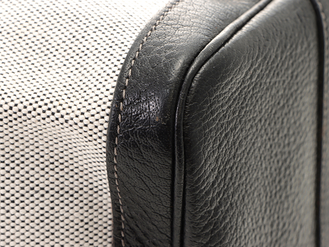 HERMES エルメス ガーデンパーティPM ボルデュックリボン グレー