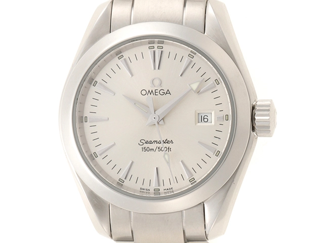 OMEGA オメガ シーマスター アクアテラ 2577.30 シルバー SS クォーツ