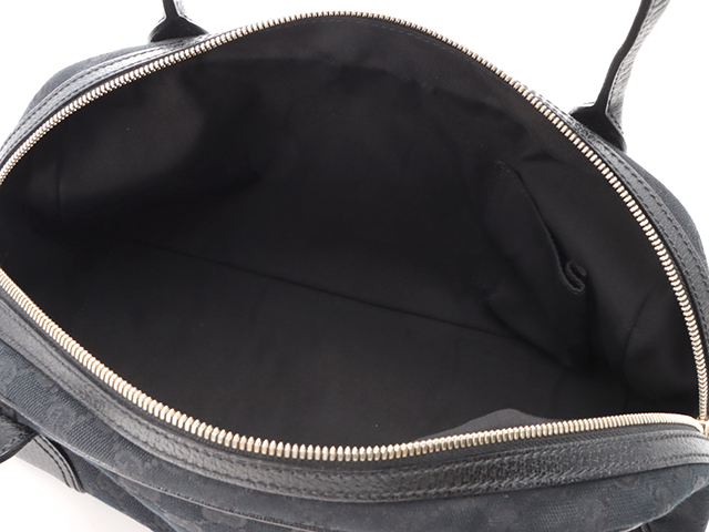 ✨️美品✨GUCCI グッチ プリンシー　GG ハンドバッグ ブラック キャンバス GUCCI グッチ プリンシー GGミニボストンバッグ ブラック