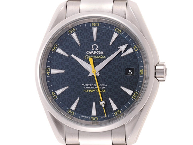 OMEGA アクアテラ 007リミテッド ナイロンベルト ショートサイズ-