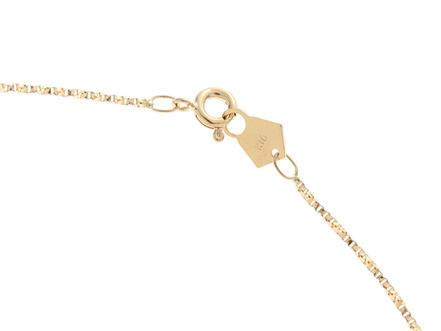 上質❗️約5g✨美品❗️星の砂❗️D0.41CT✨k18YGダイヤモンドネックレス 上質❗️約5g✨美品❗️星の砂❗️D0.41CT✨k18YGダイヤモンド