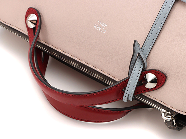 FENDI フェンディ バイザウェイ ミディアム ピンク レッド FENDI フェンディ バイザウェイ ミディアム ピンク レッド
