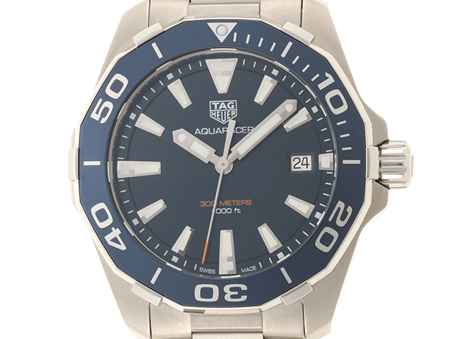 TAG Heuer タグ・ホイヤー アクアレーサー WAY111C.BA0928 ブルー メンズ クオーツ ステンレス SS  （2148103367724） 【430】 の購入なら「質」の大黒屋（公式）