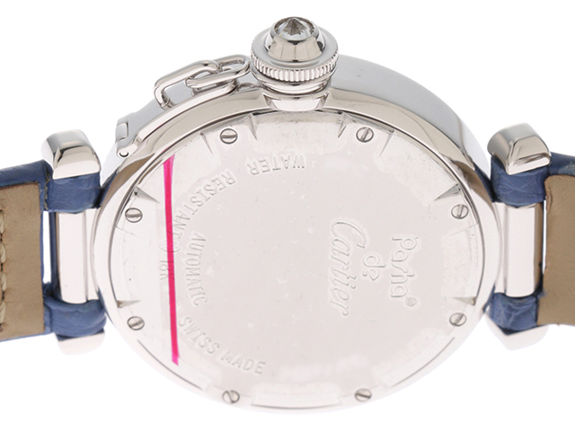 Cartier カルティエ 時計 パシャ32 ダイヤグリッド ダイヤベゼル Cartier カルティエ 時計 パシャ32 ダイヤグリッド ダイヤベゼル