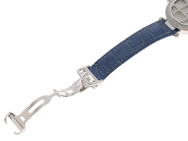 Cartier カルティエ 時計 パシャ32 ダイヤグリッド ダイヤベゼル