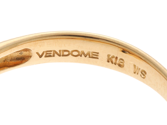 Vendome Aoyama 国産あこや真珠 ホワイトサファイア K18 リング | www