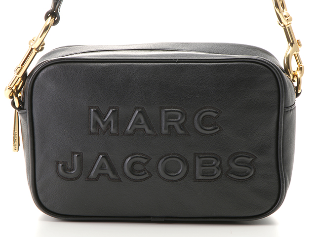 MARC JACOBS　マーク ジェイコブス バッグ フラッシュ ワンショルダーバッグ M0014465 ブラック　カーフ【460】