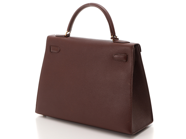 HERMES ケリー ブラウンレザーダブルラップバングル レザーブレスレット 《ケリー》 ドゥブルトゥール | Hermès